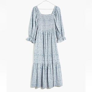 Nap dress- style madewell smocked midi dress